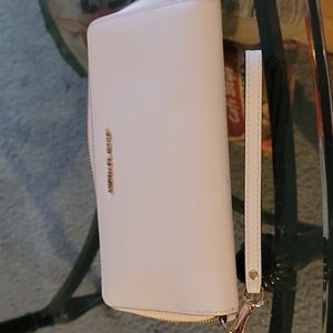Michael Kors  wristlet with15 slots, ID slot